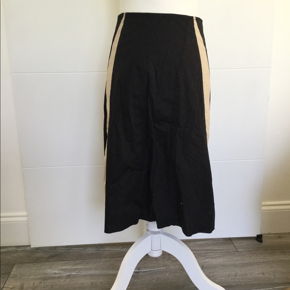 Rubber Ducky Cotton Striped Skirt